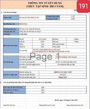 Đơn hàng Nội thất oto